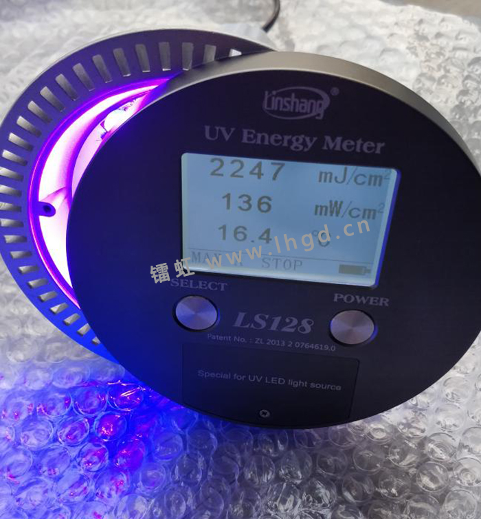 LEDuv灯UV紫外线能量光功率测试数据